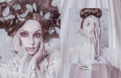 Editorial photoshoot for Keyi Magazine Berlin by Katarzyna Niwinska with Gabriela Buak and fashion by Zuzanna Zygunt