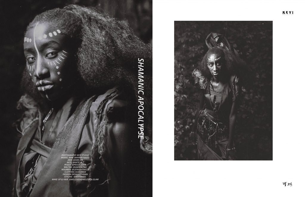 Lookbook Guovarde 21/22 by  KEYI STUDIO for Keyi Magazine. This collection is inspired by the ancient turks the sahamans.