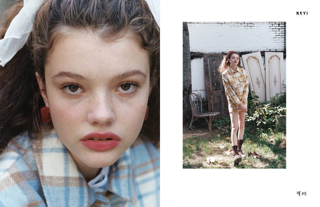 "Watch out baby" by Sunghee Moon with Laura from Milk Agency for Keyi Magazine Berlin