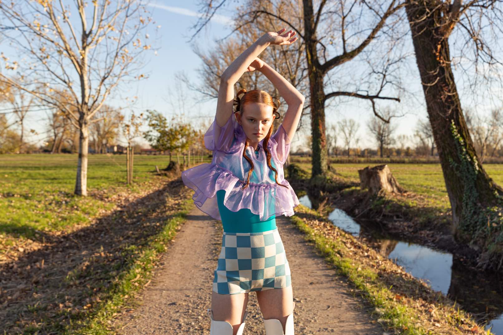 walking to oz fashion editorial