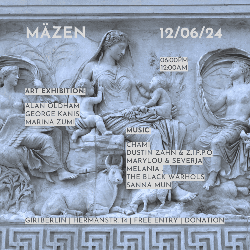 MÄZEN: Free Monthly Community Gatherings at Giri Berlin, find us there ...