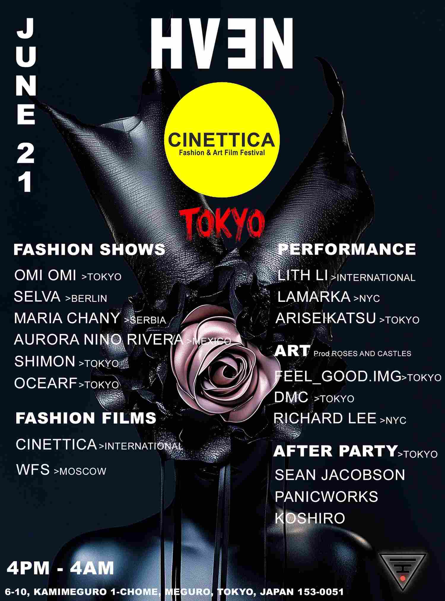 Cinettica programme June 21st 2025