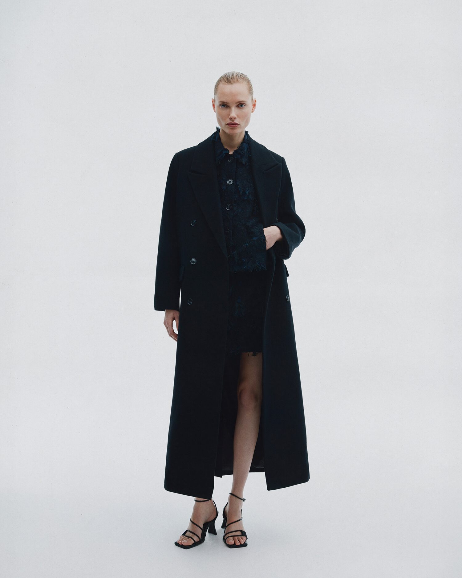 Sajill coat from Samsøe Samsøe AW25 "25.03"