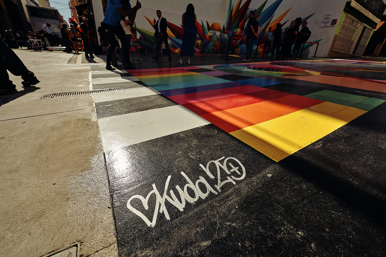 Okuda rainbow walk