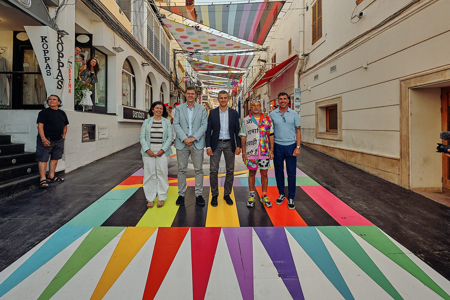 endless rainbow walk
