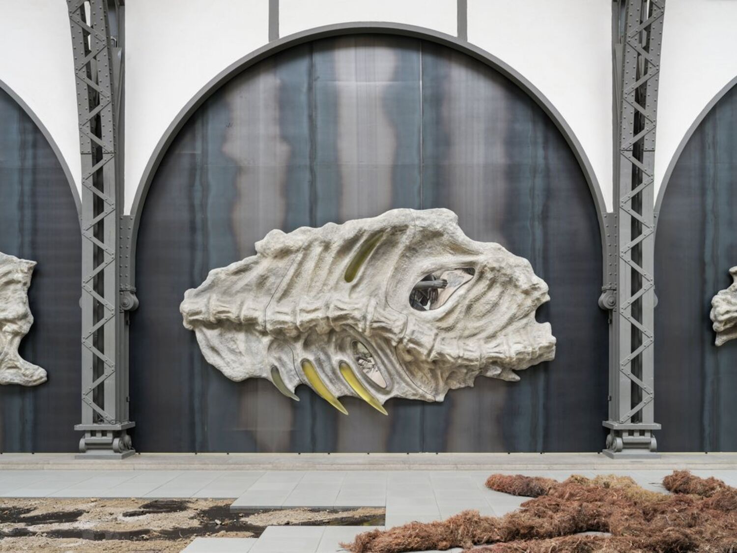 Klára Hosnedlová exhibition in the historic hall of Hamburger Bahnhof