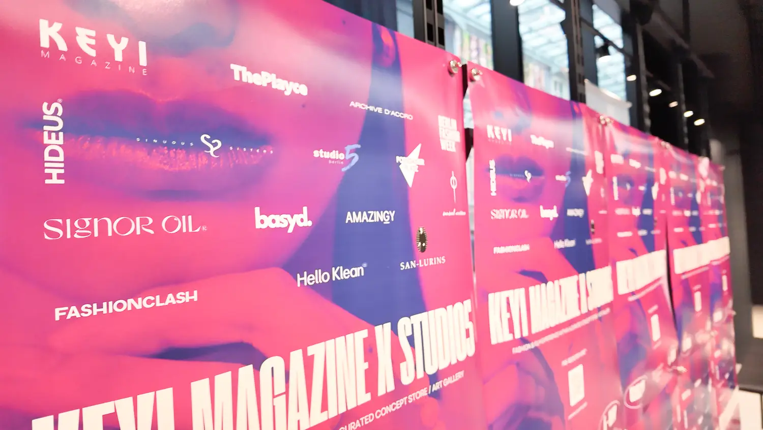 KEYI Magazine x Studio 5 recap of the event of Berlin Fashion Week 2026 / pictures by KEYI STUDIO
